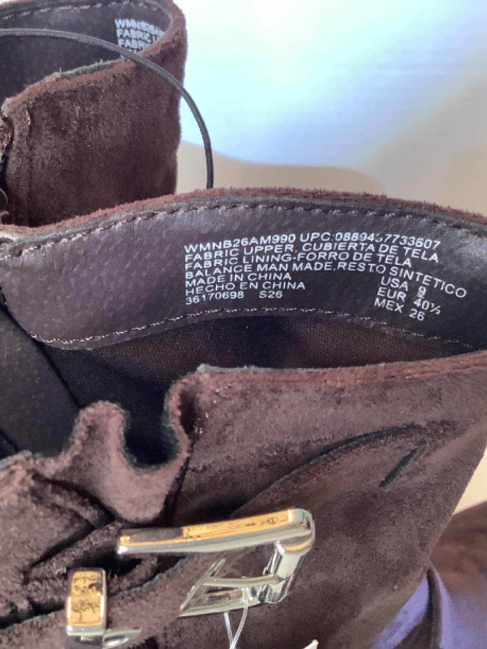 NWT No Boundaries suede Brown Moto Calf Boots - Picture 12 of 17
